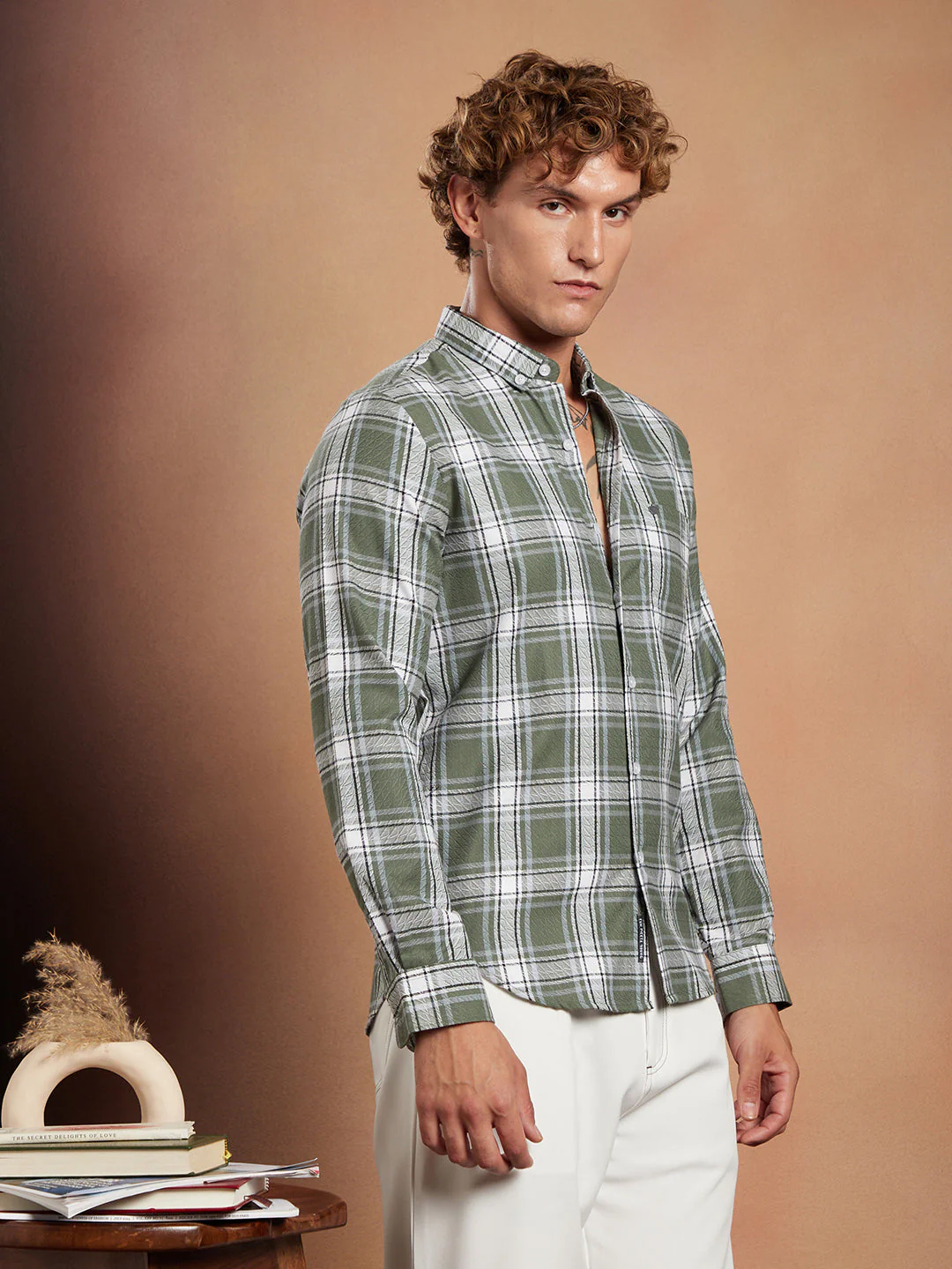 Halo-Check Regular Shirt - Image 3