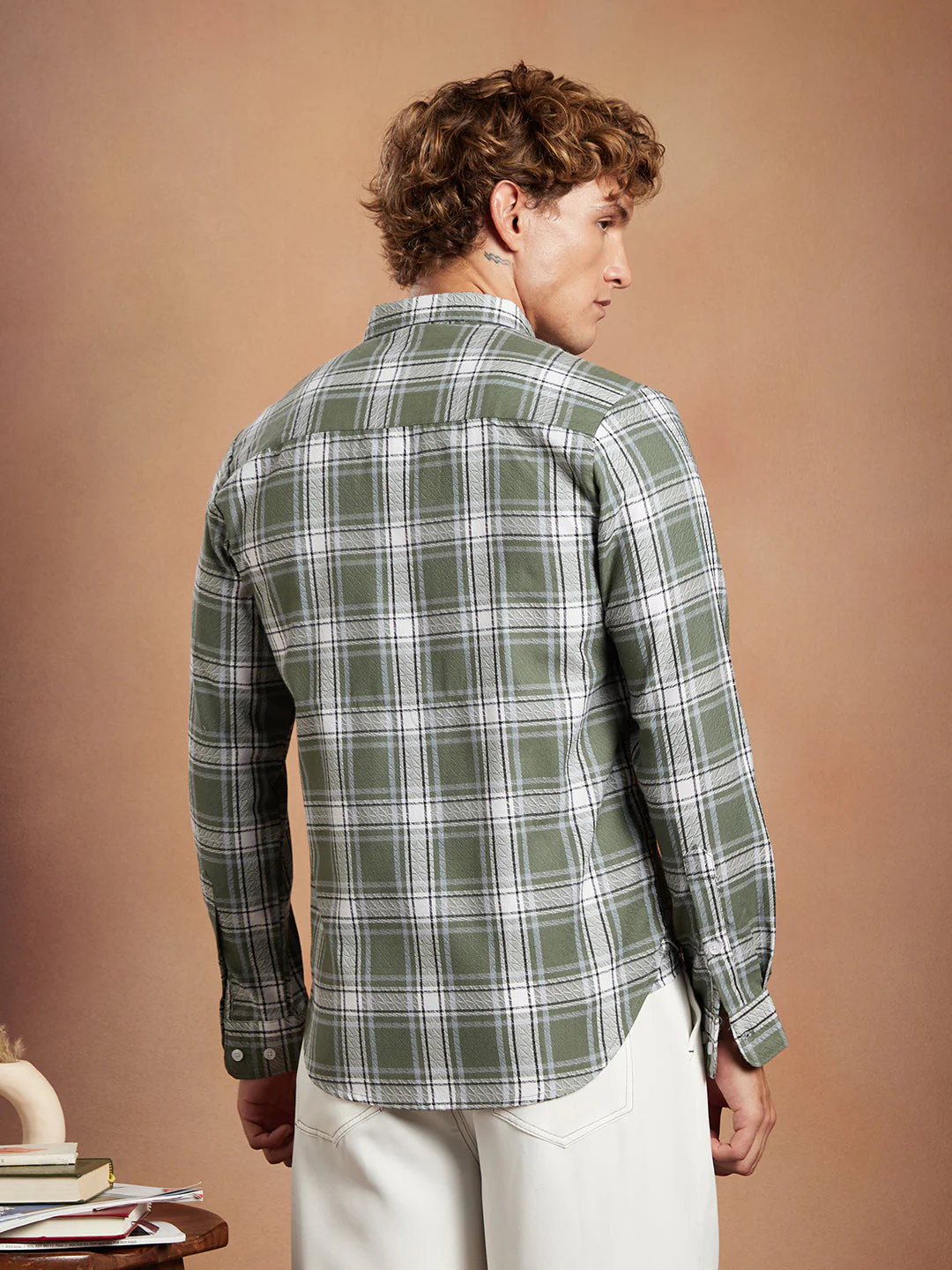 Halo-Check Regular Shirt - Image 4