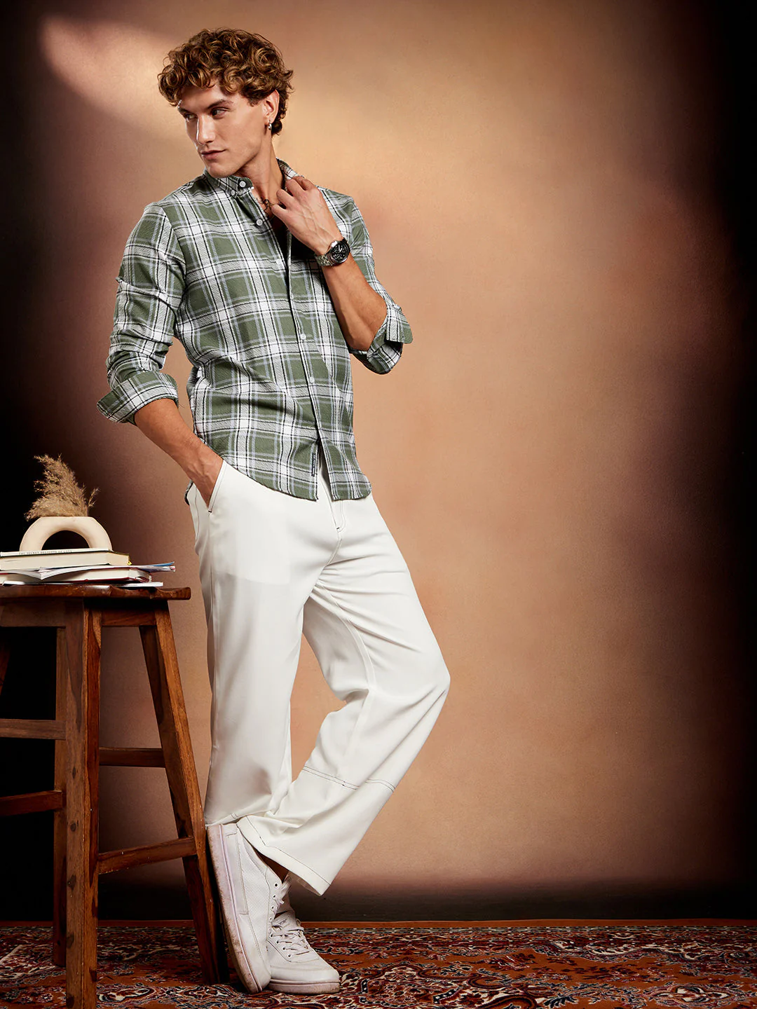 Halo-Check Regular Shirt - Image 6