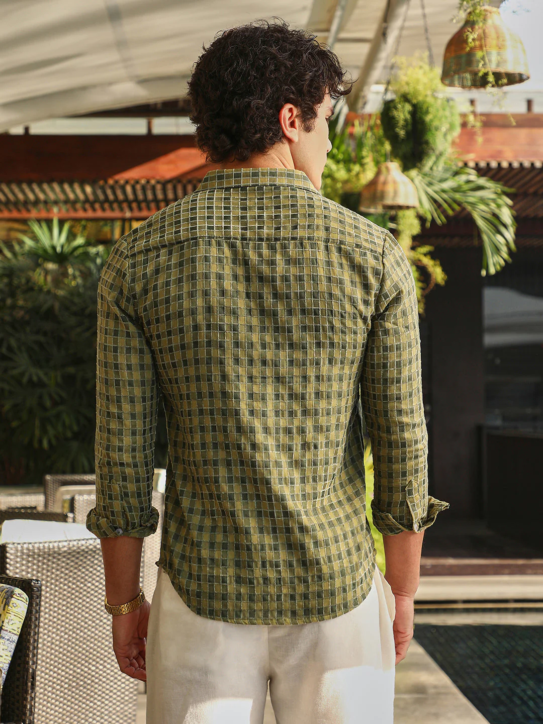 Glen Check Shirt - Image 4