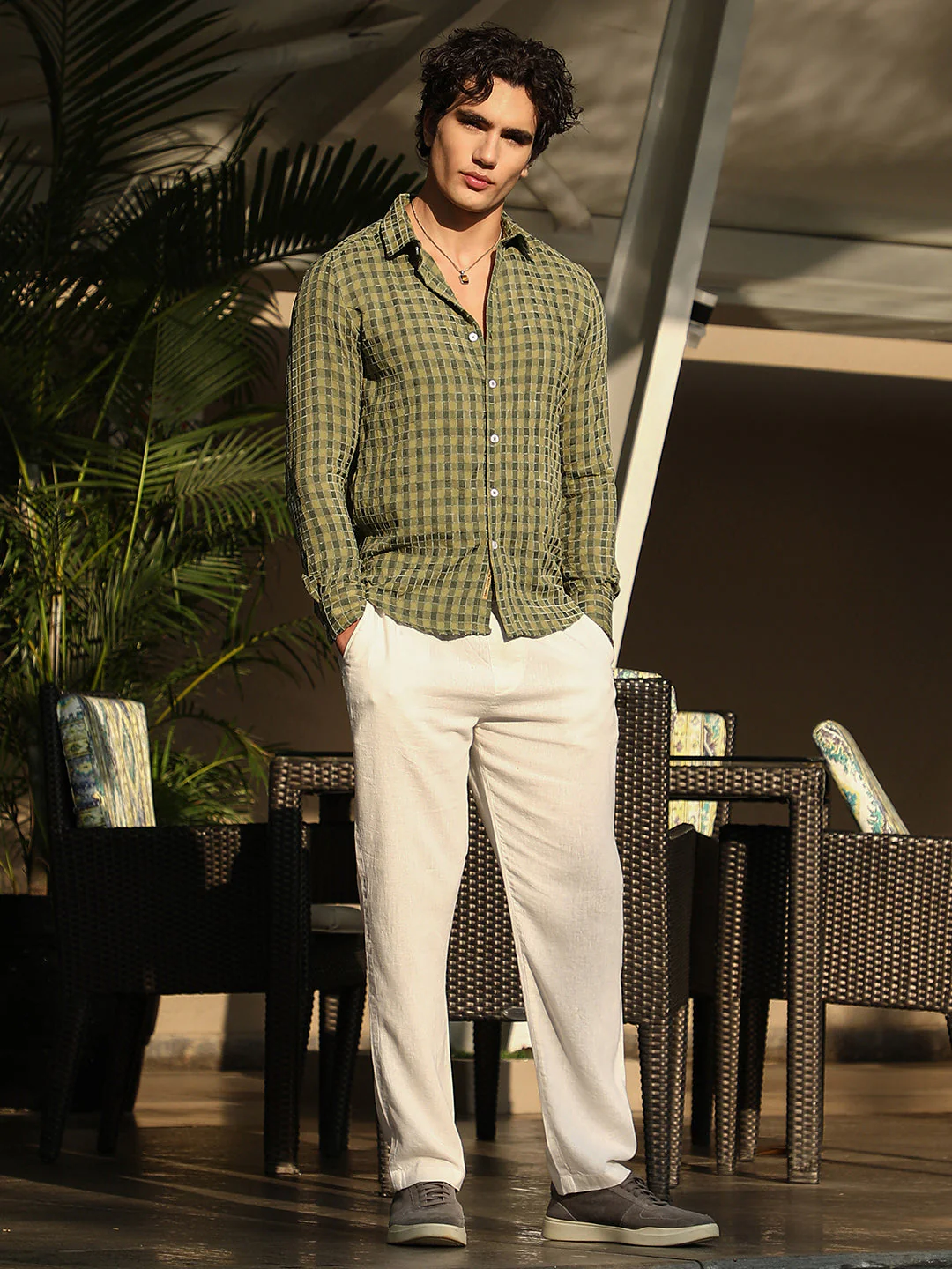 Glen Check Shirt - Image 5