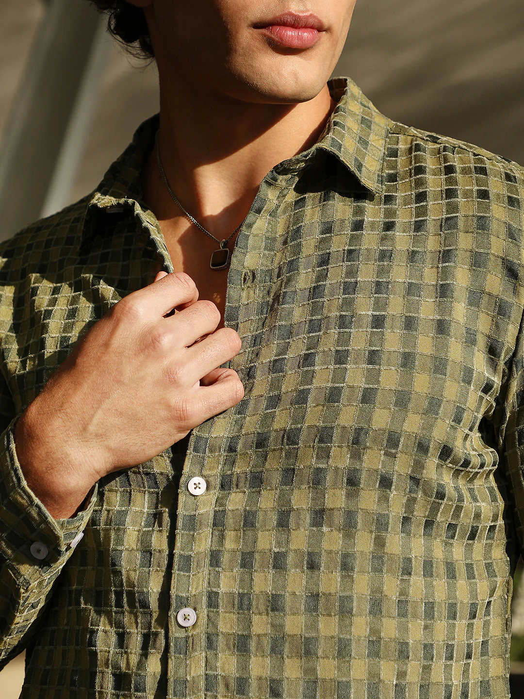 Glen Check Shirt - Image 7