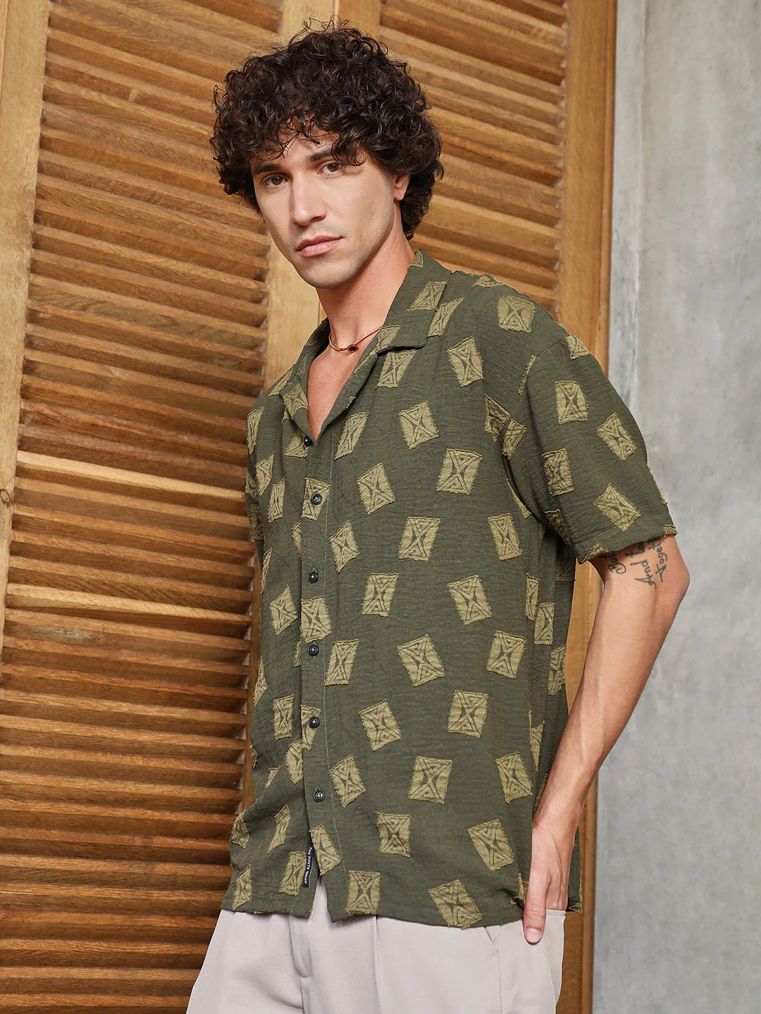 Indie-Cuban Oversized Shirt - Image 4