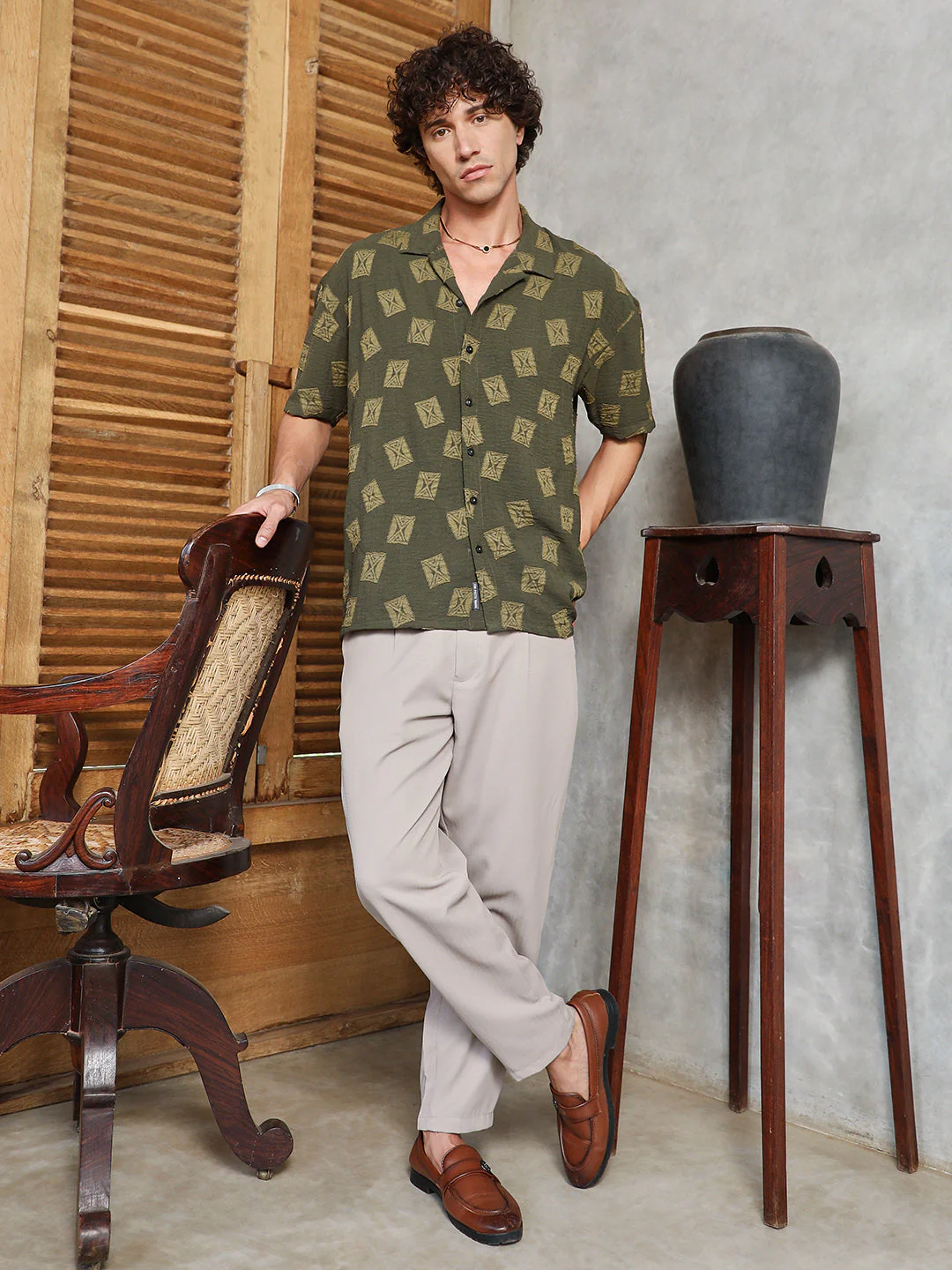 Indie-Cuban Oversized Shirt - Image 7