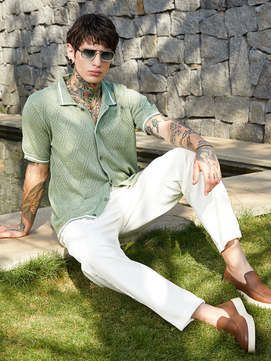 Logenze Open-Knit Shirt - Image 6