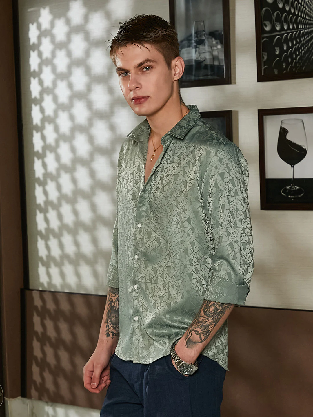 Mozaic-Tactile Shirt - Image 3