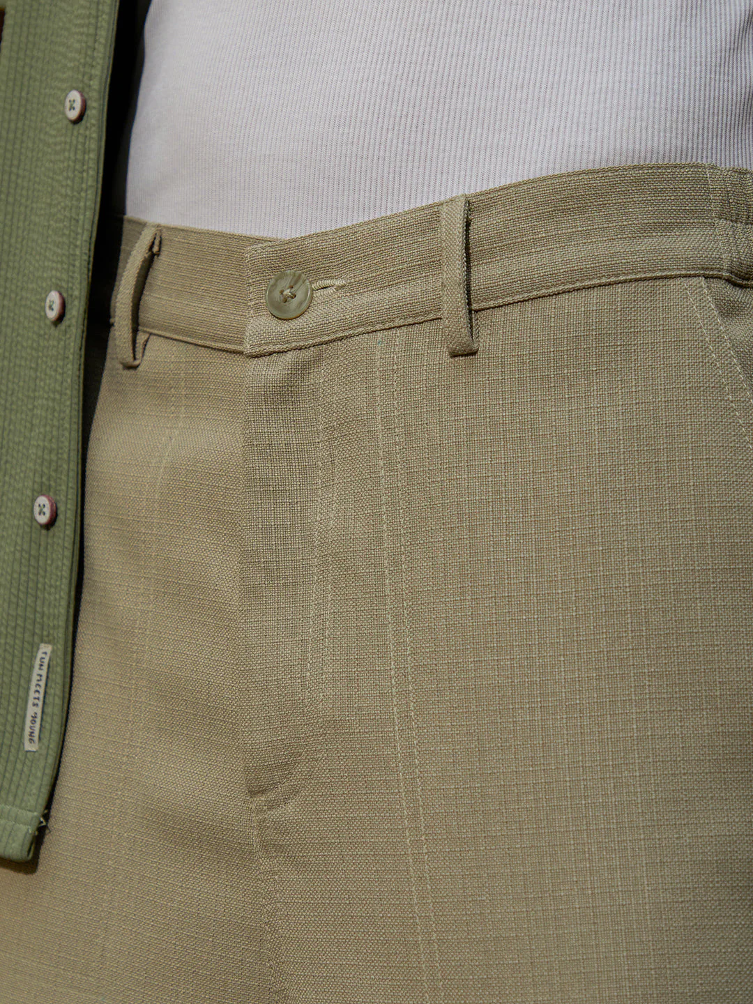 Lightweight - Panelled Baggy Cargo Trousers - Image 7