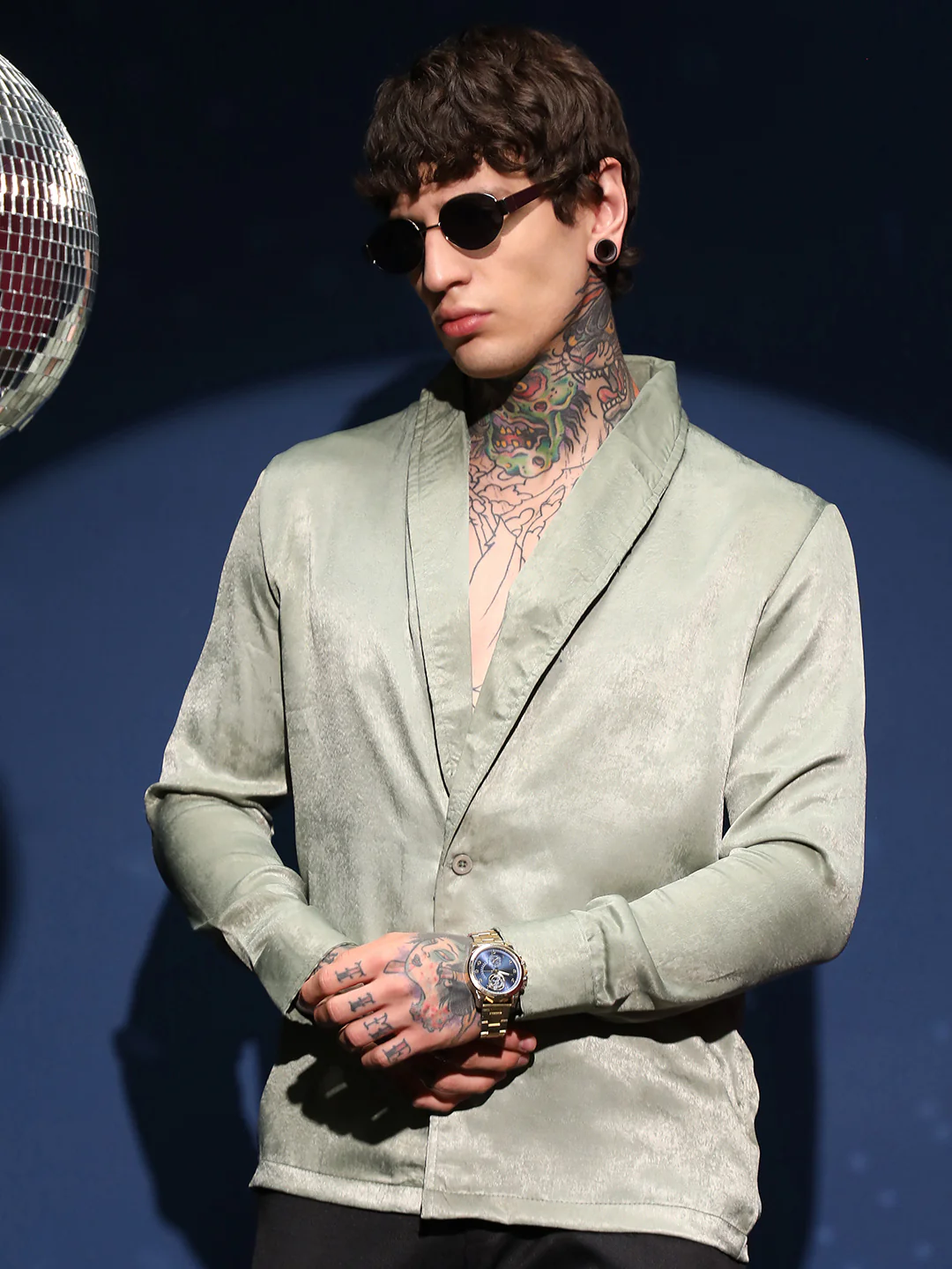 Shawl Collar Shirt - Image 8