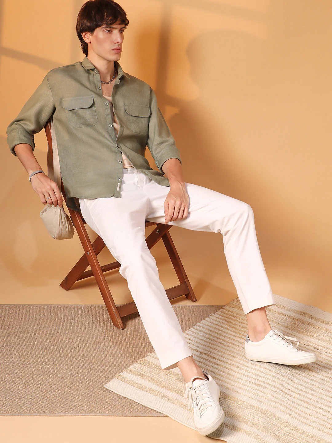 Solid Utility Shirt - Image 6