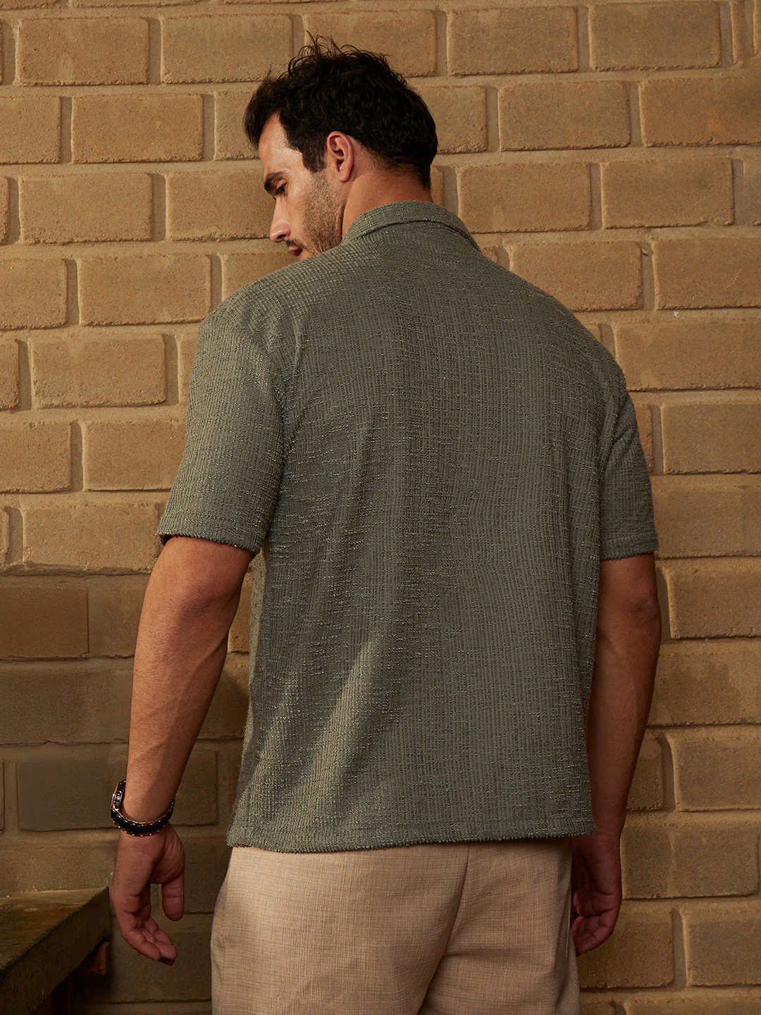 Tactile-Resort Oversized Shirt - Image 4