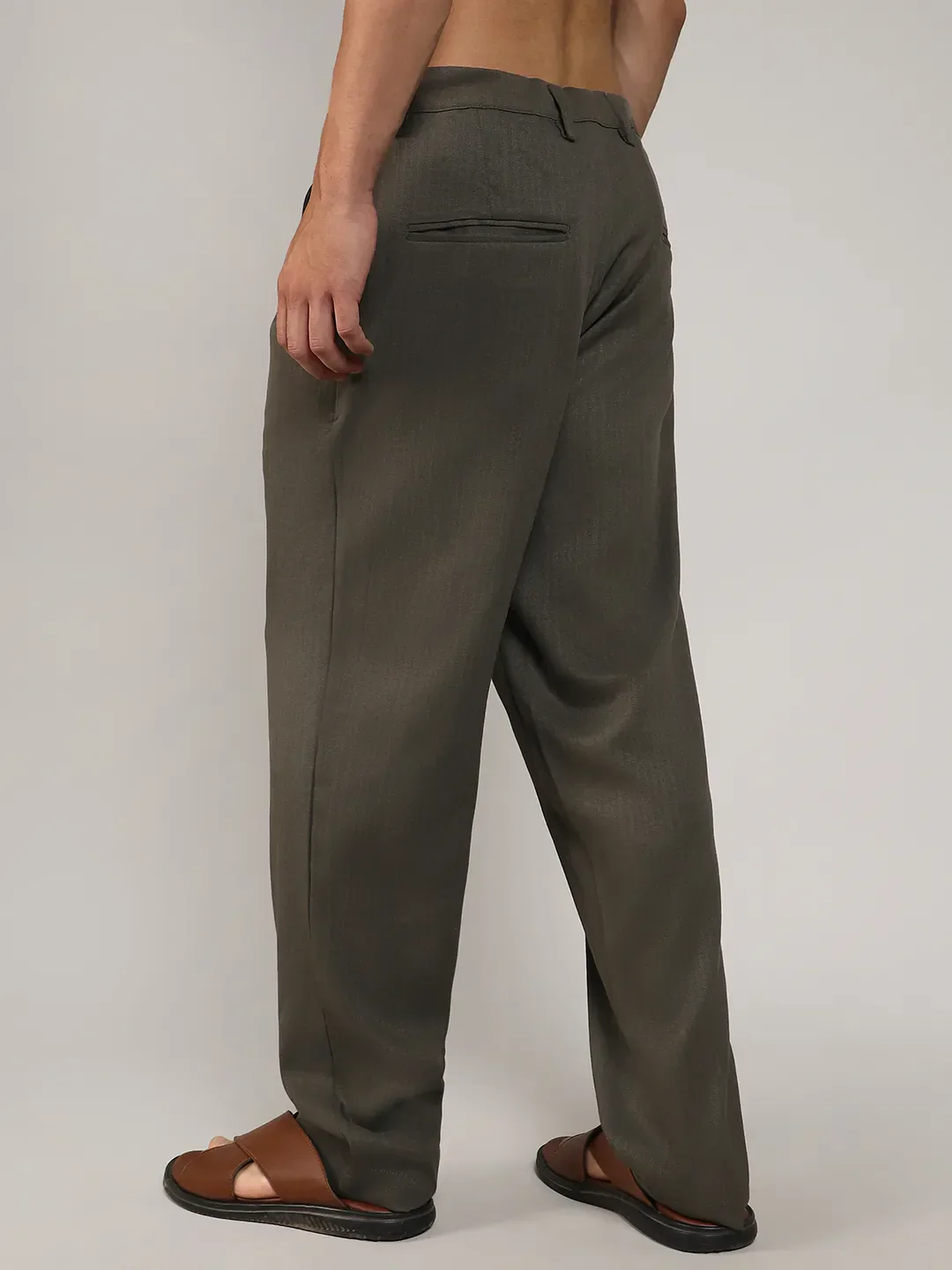 Lightweight - Tailored Linen-Blend Trousers - Image 3