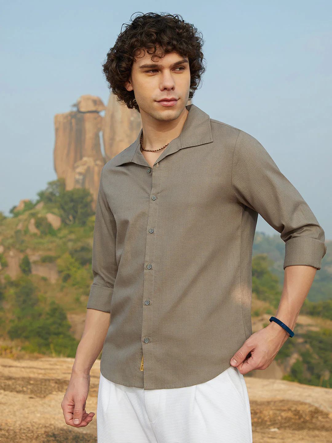 Woven-Lined Shirt - Image 3