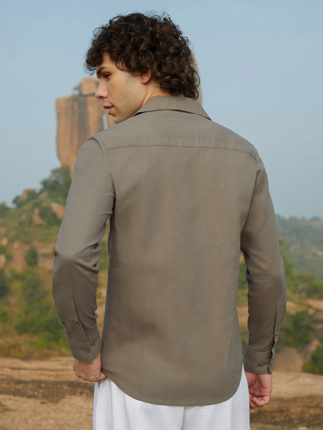 Woven-Lined Shirt - Image 4