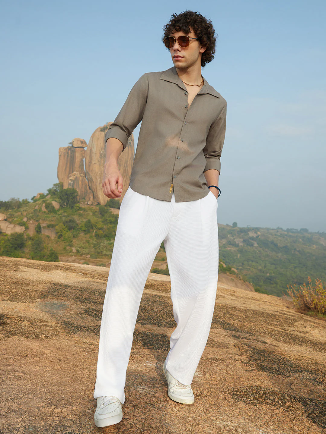 Woven-Lined Shirt - Image 6