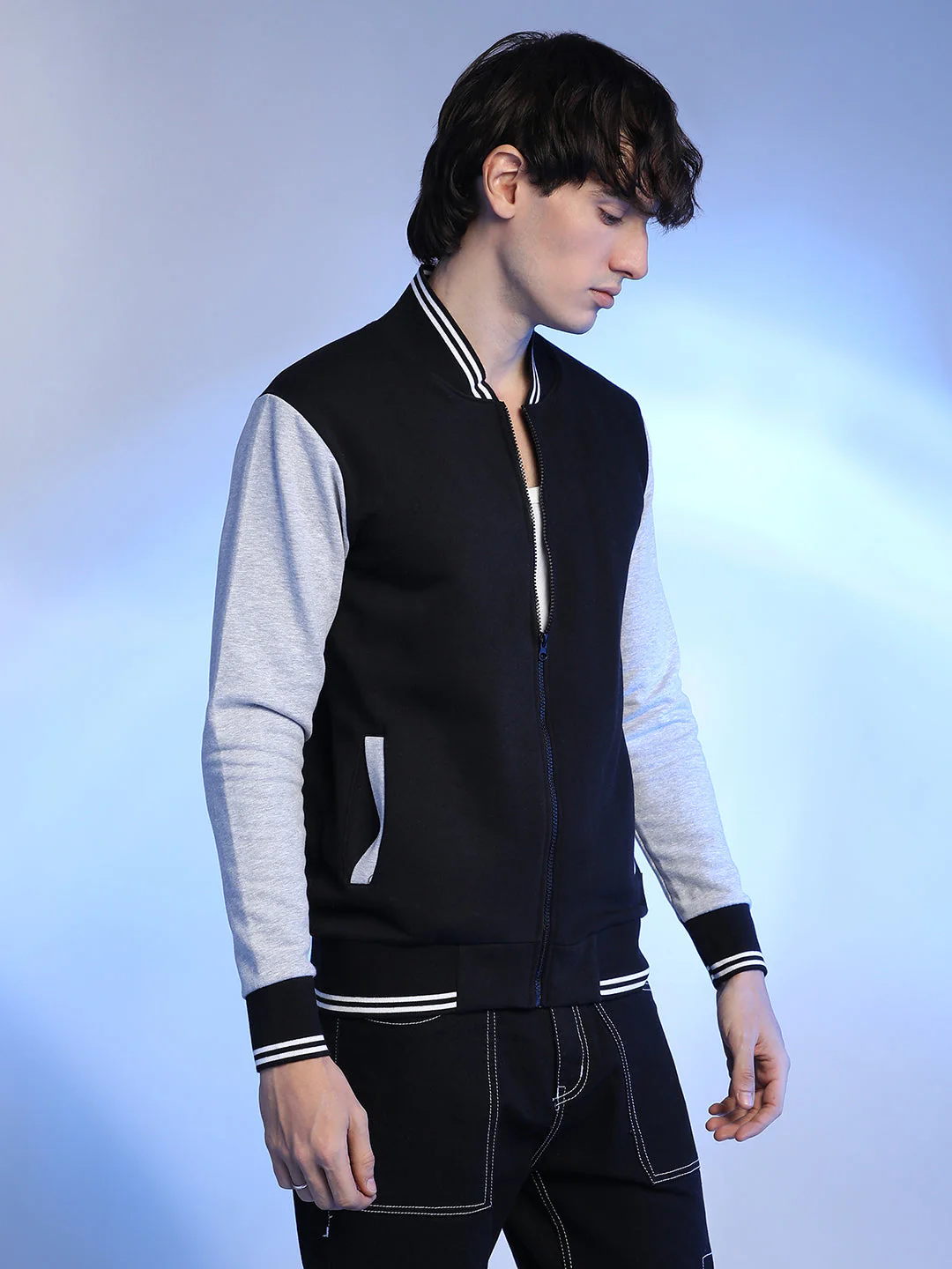 Zip-Front Block Jacket - Image 3