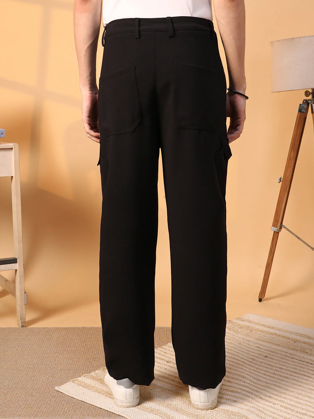 Asymmetrical Parachute Trousers - Image 4