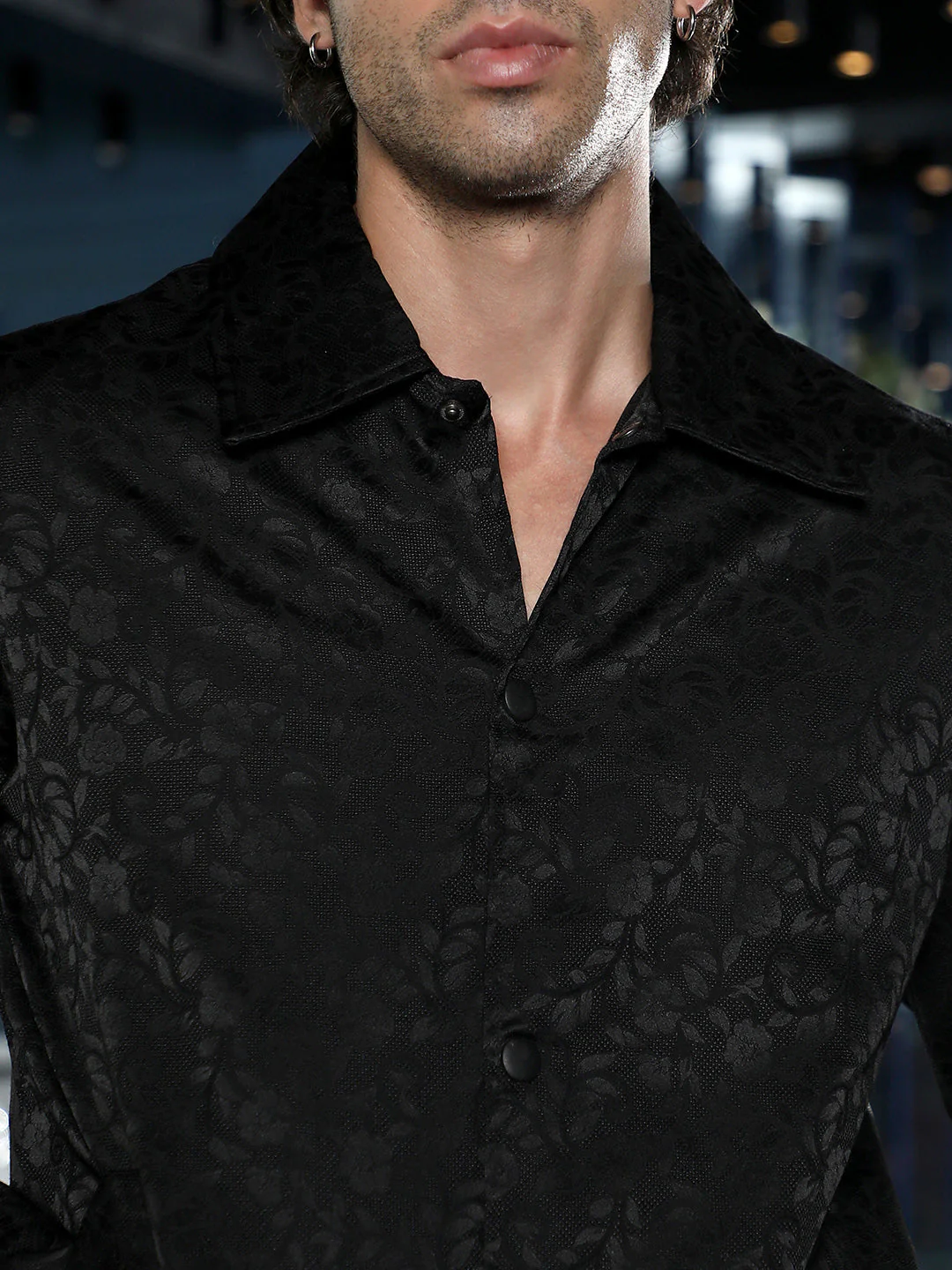Bloom-Jacquard Bomber Jacket - Image 7