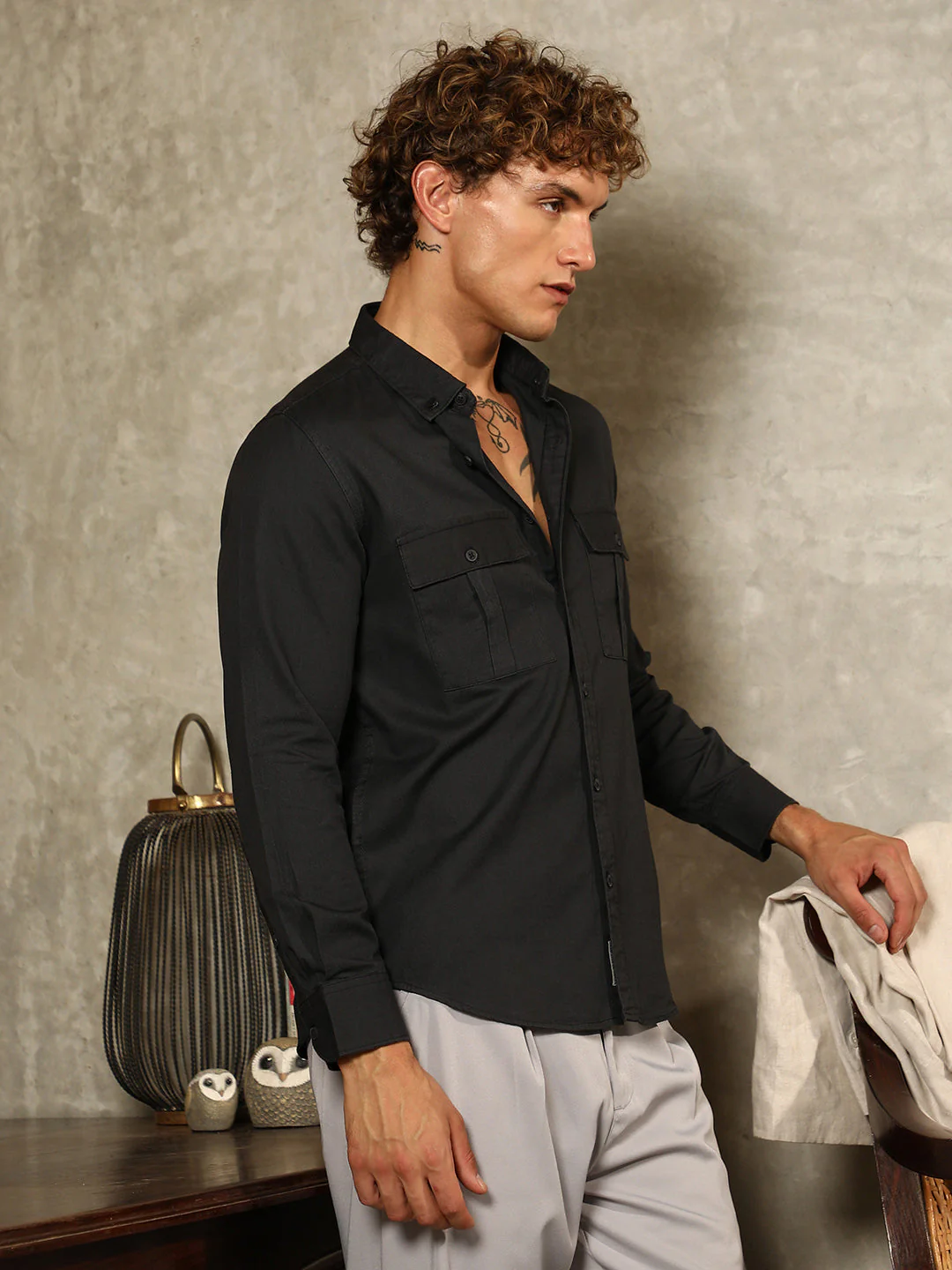 Button-Down Utility Shirt - Image 3