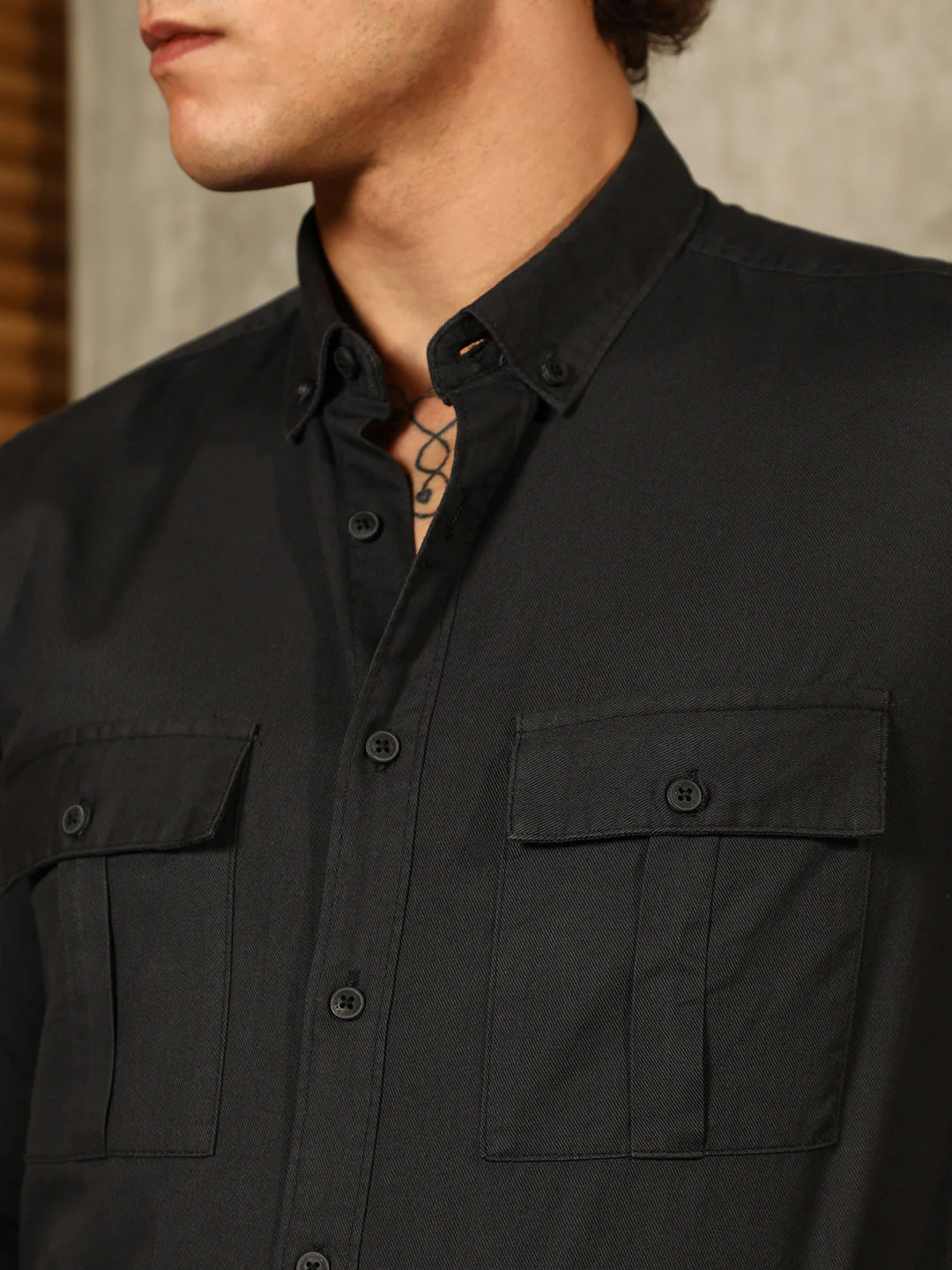 Button-Down Utility Shirt - Image 7