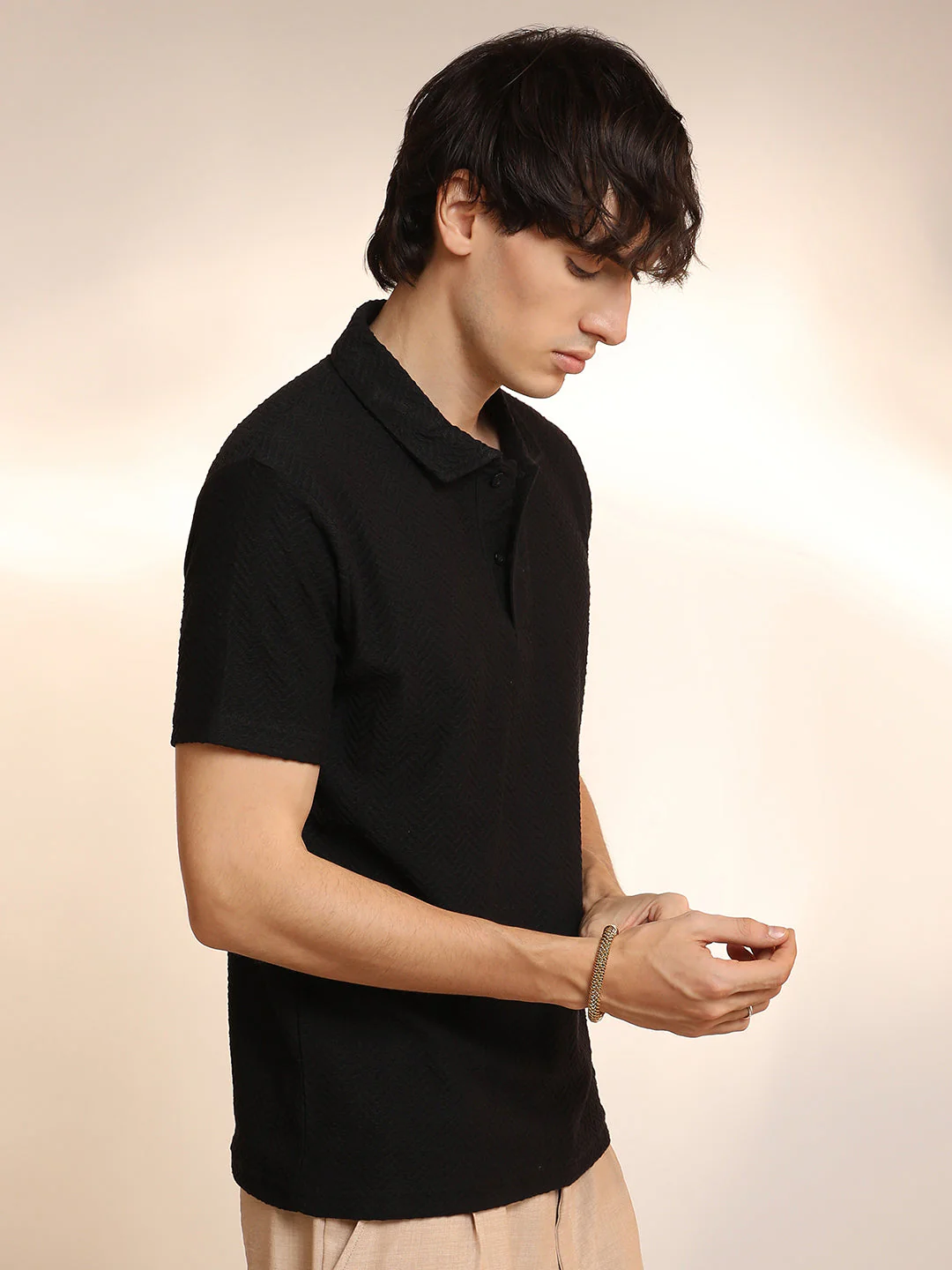 Chevron Polo T-Shirt - Image 3