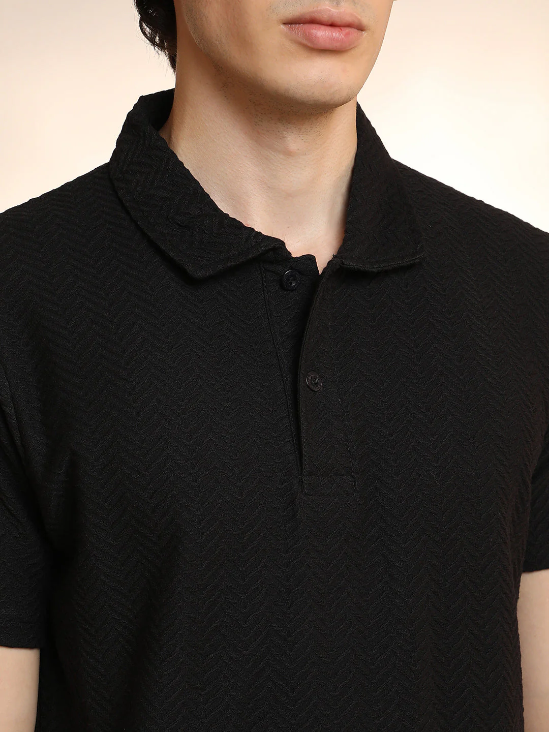 Chevron Polo T-Shirt - Image 7