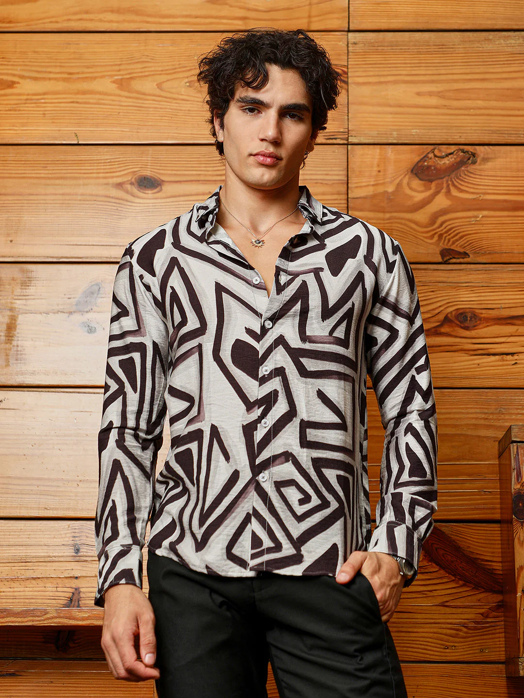 Abstract Breezy Shirt - Image 2
