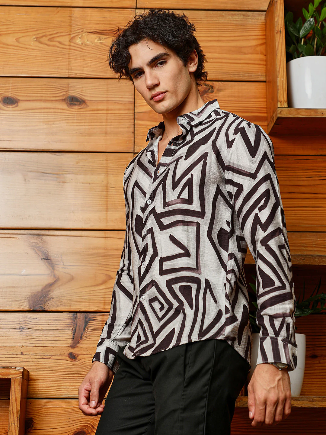 Abstract Breezy Shirt - Image 3