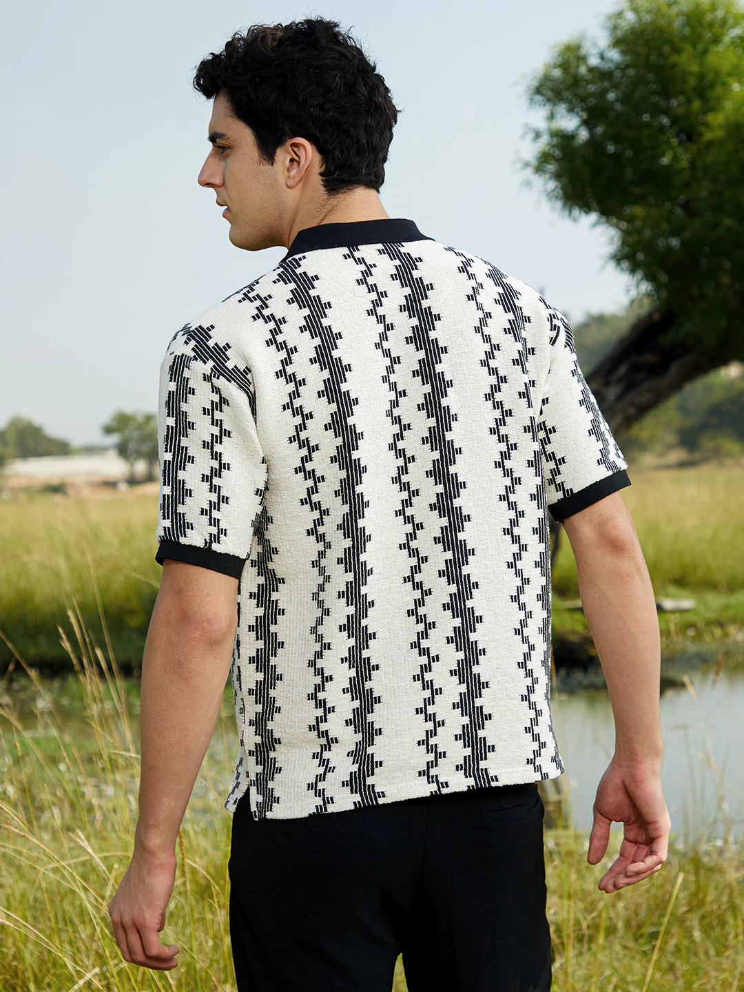 Indie-Block Polo T-Shirt - Image 4