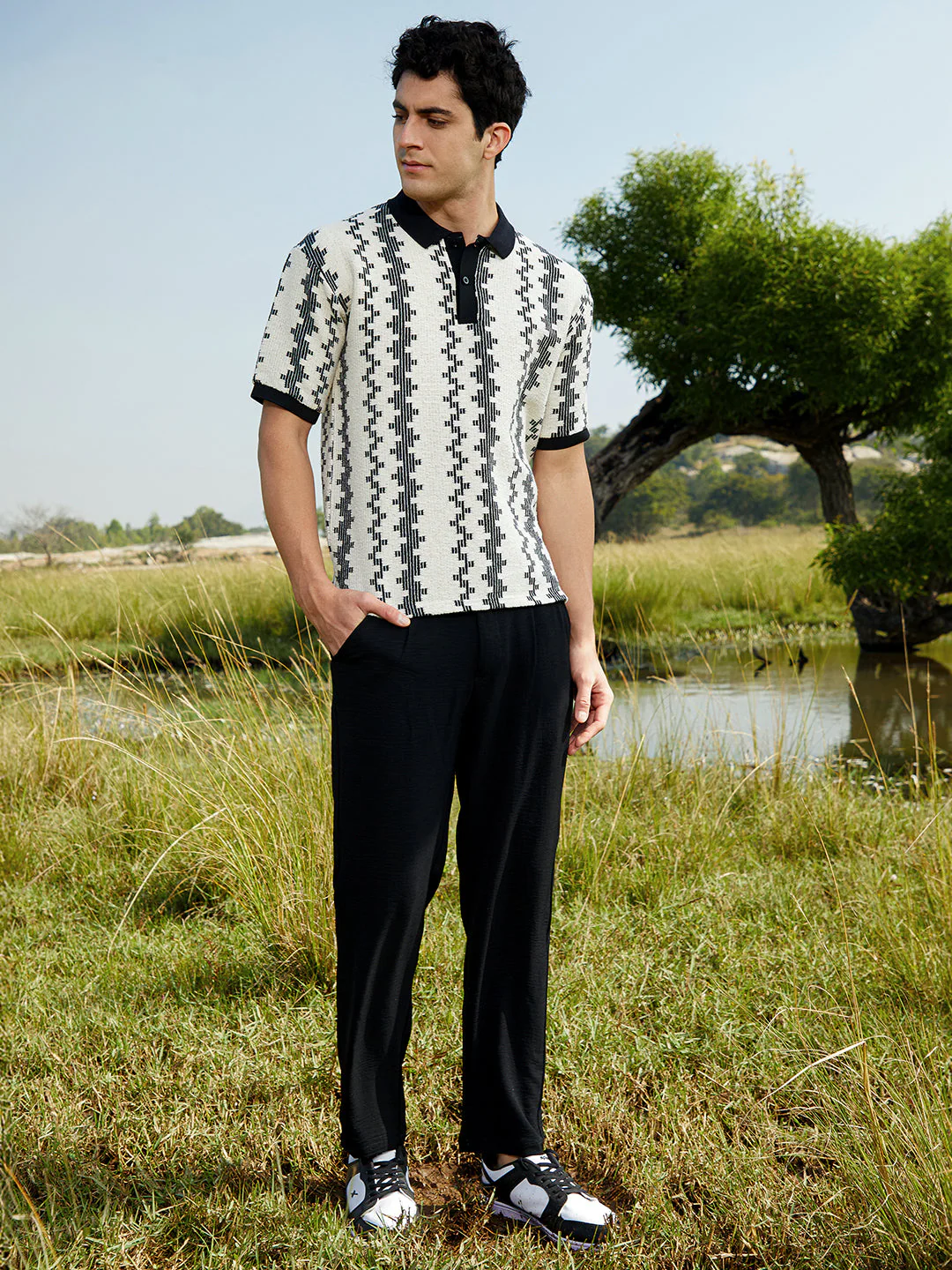 Indie-Block Polo T-Shirt - Image 5