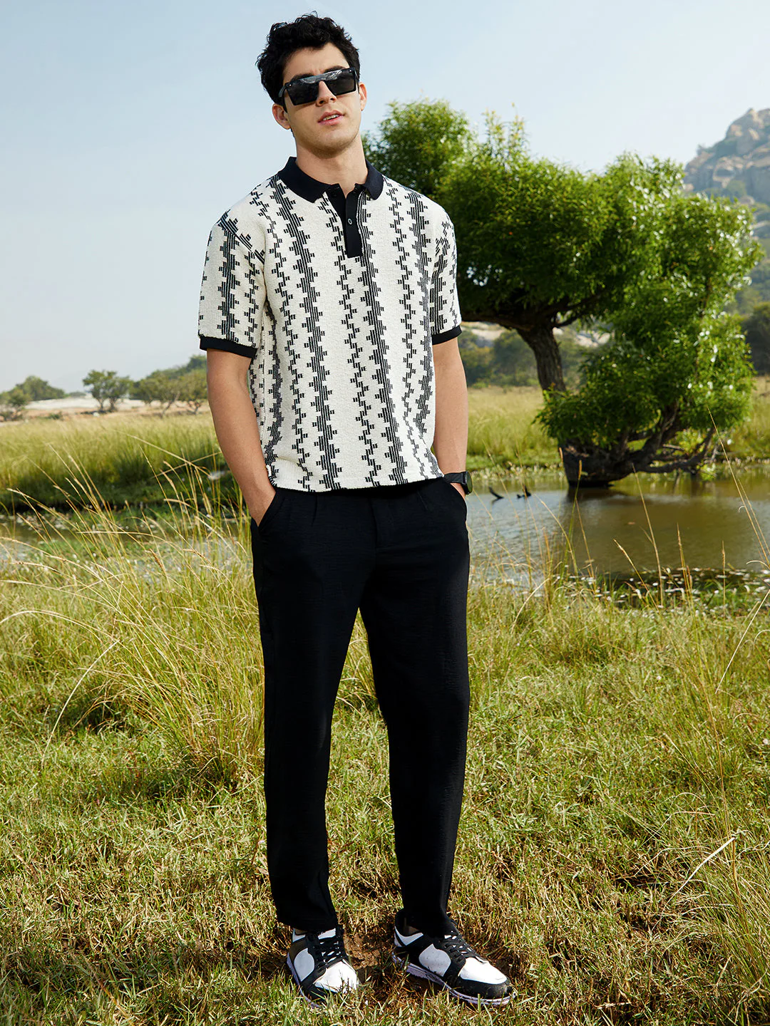 Indie-Block Polo T-Shirt - Image 6