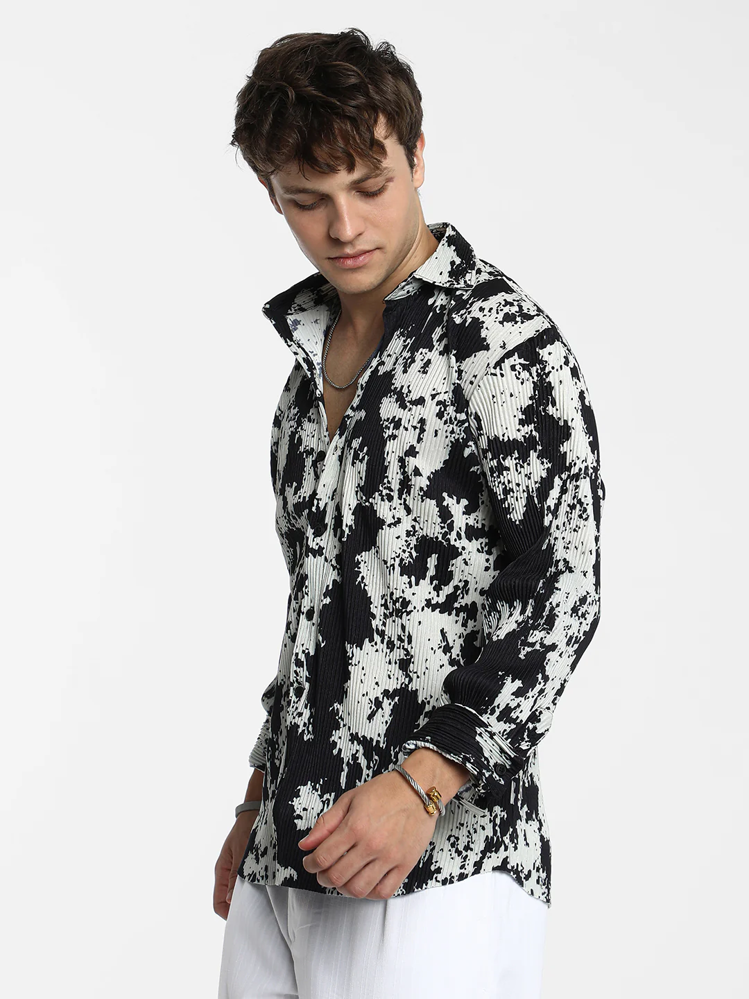 Splash-Pleat Shirt - Image 10