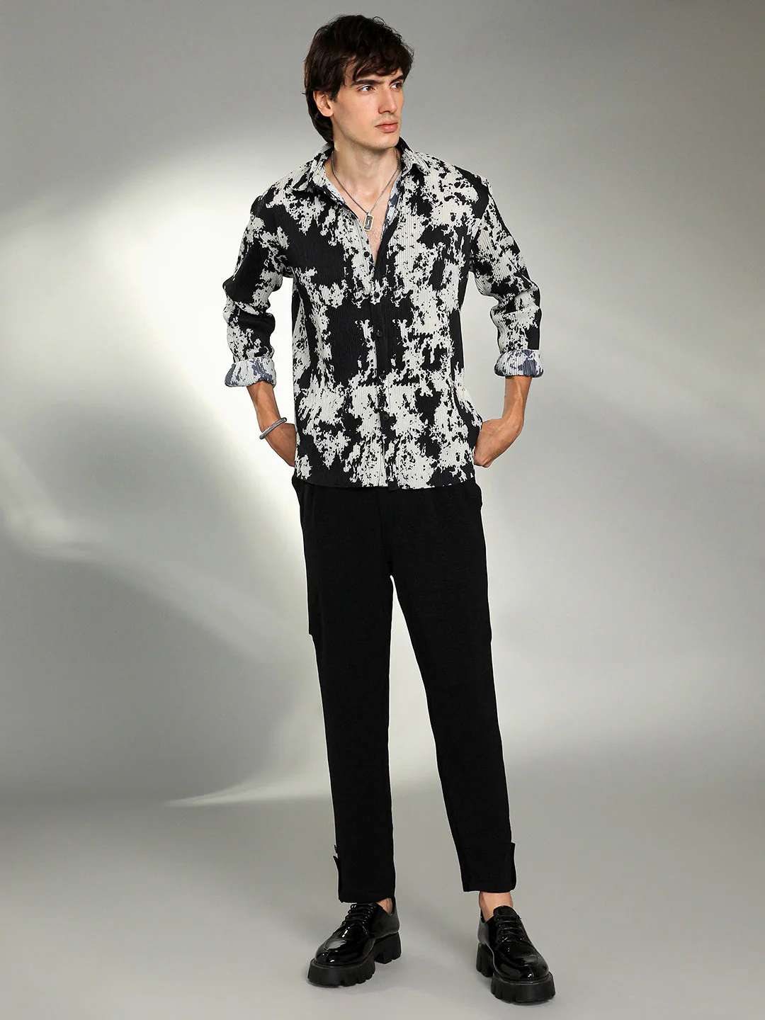 Splash-Pleat Shirt - Image 5