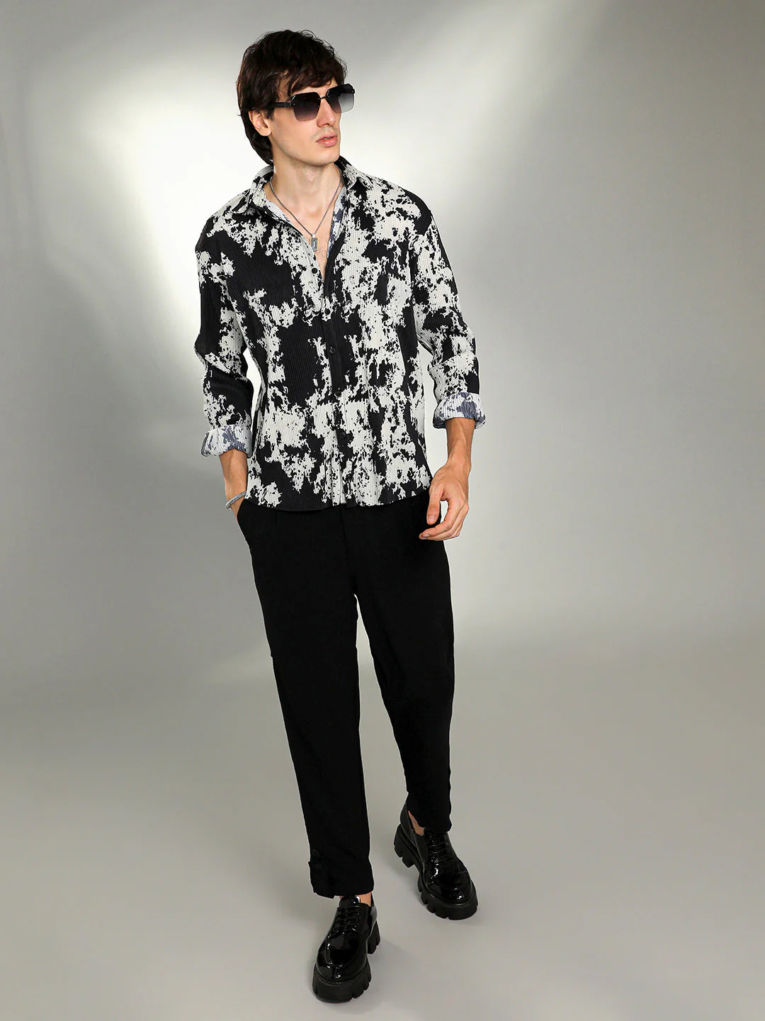Splash-Pleat Shirt - Image 6