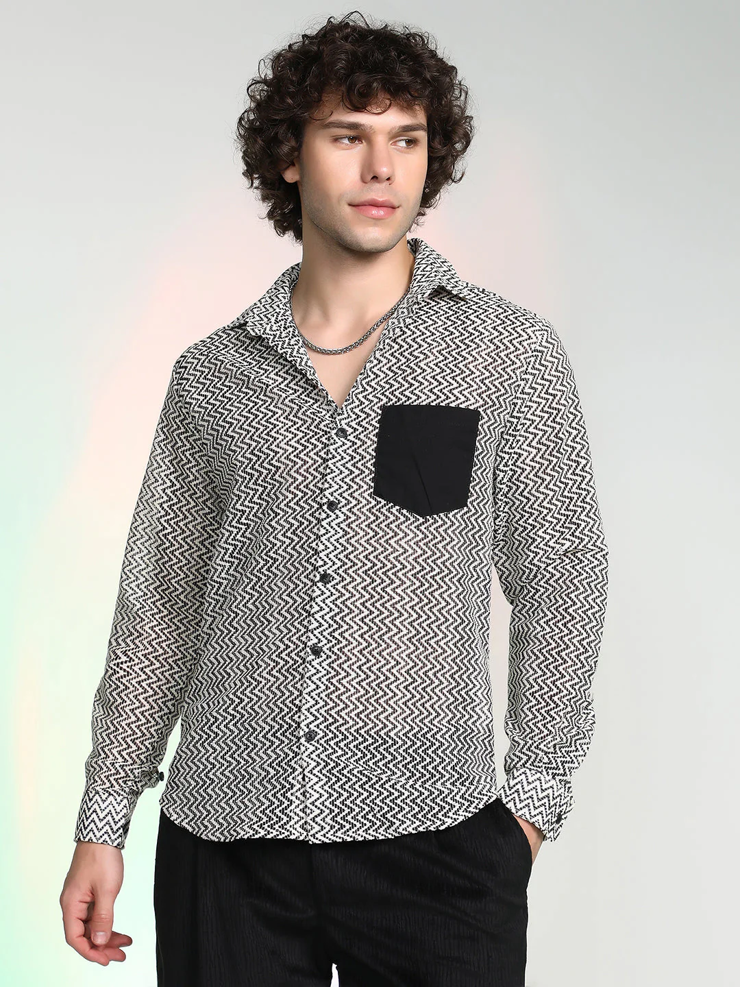 Zig-Zag Block Shirt - Image 2