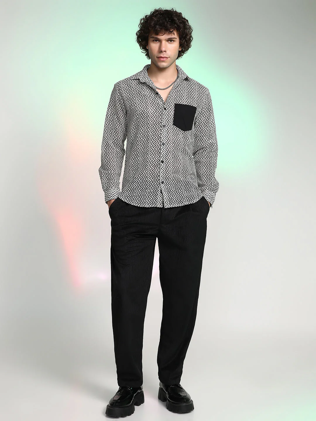 Zig-Zag Block Shirt - Image 5