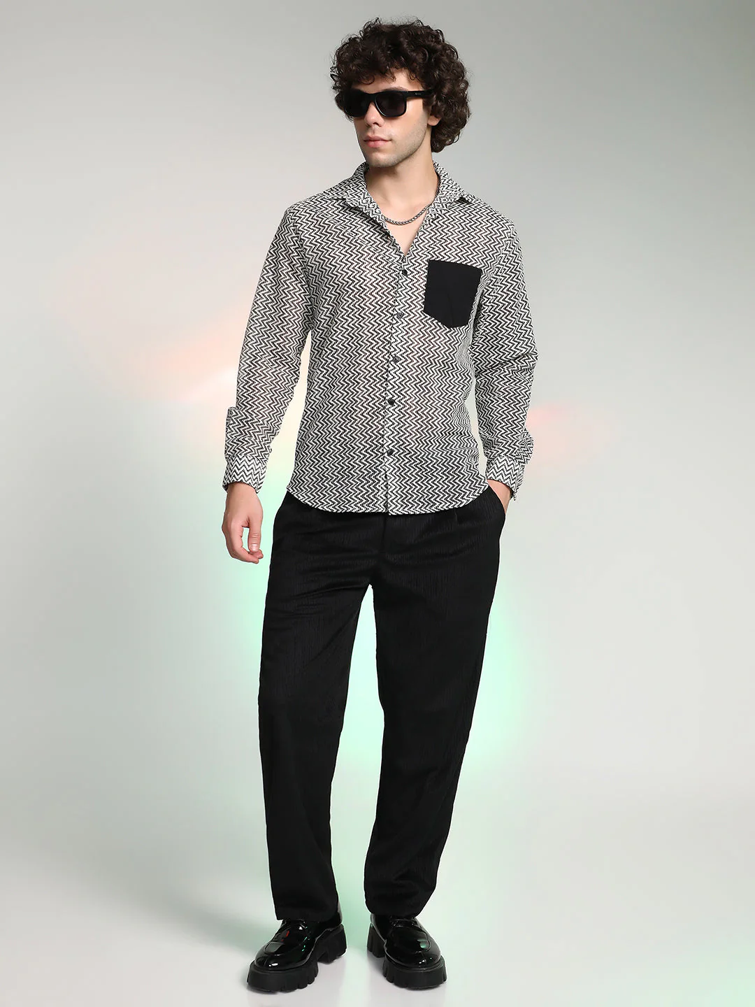Zig-Zag Block Shirt - Image 6