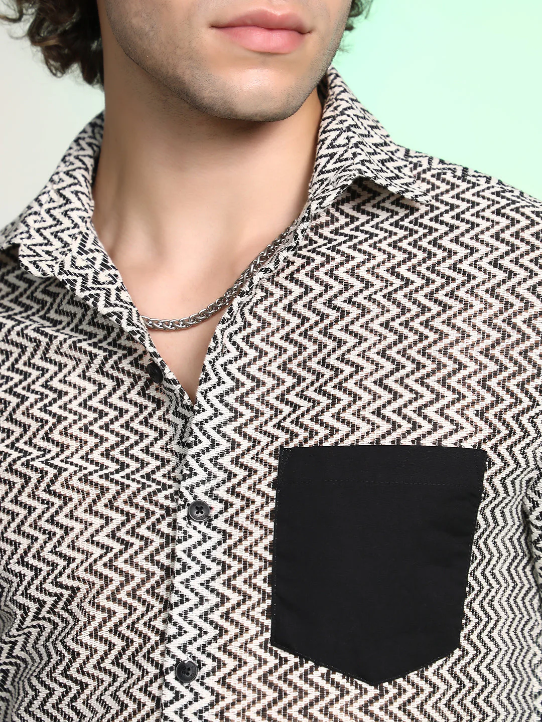Zig-Zag Block Shirt - Image 7