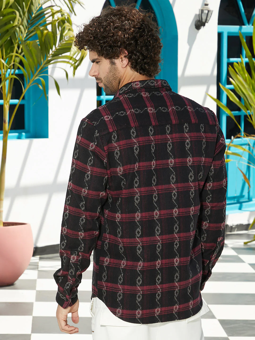 Indie-Checkered Shirt - Image 4