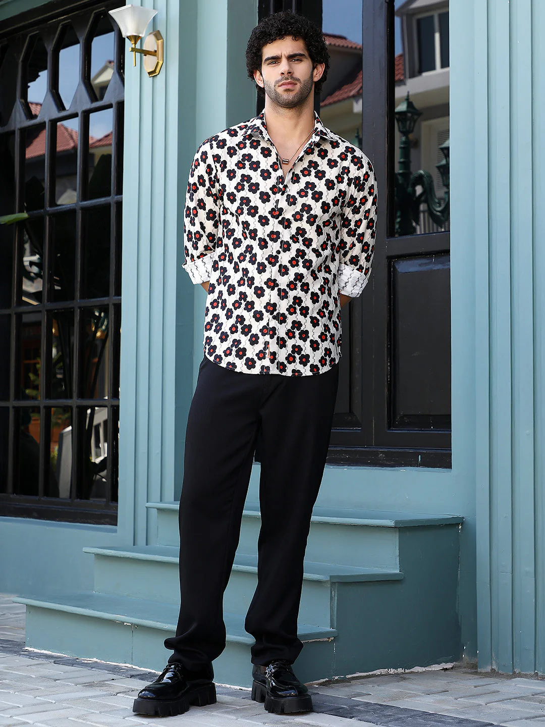 Retro-Bloom Tactile Shirt - Image 5