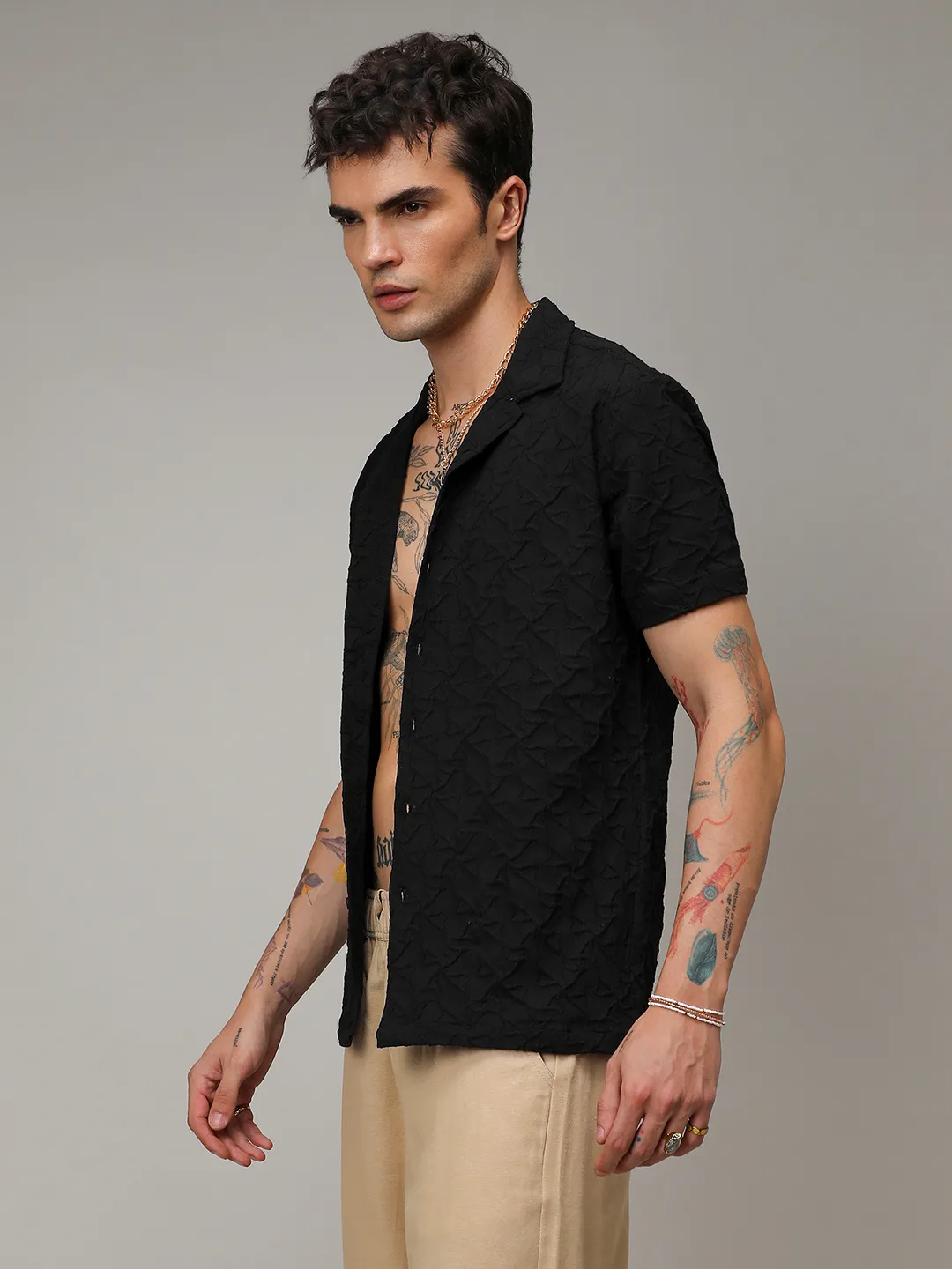 Crumble Textured Shirt - Image 7
