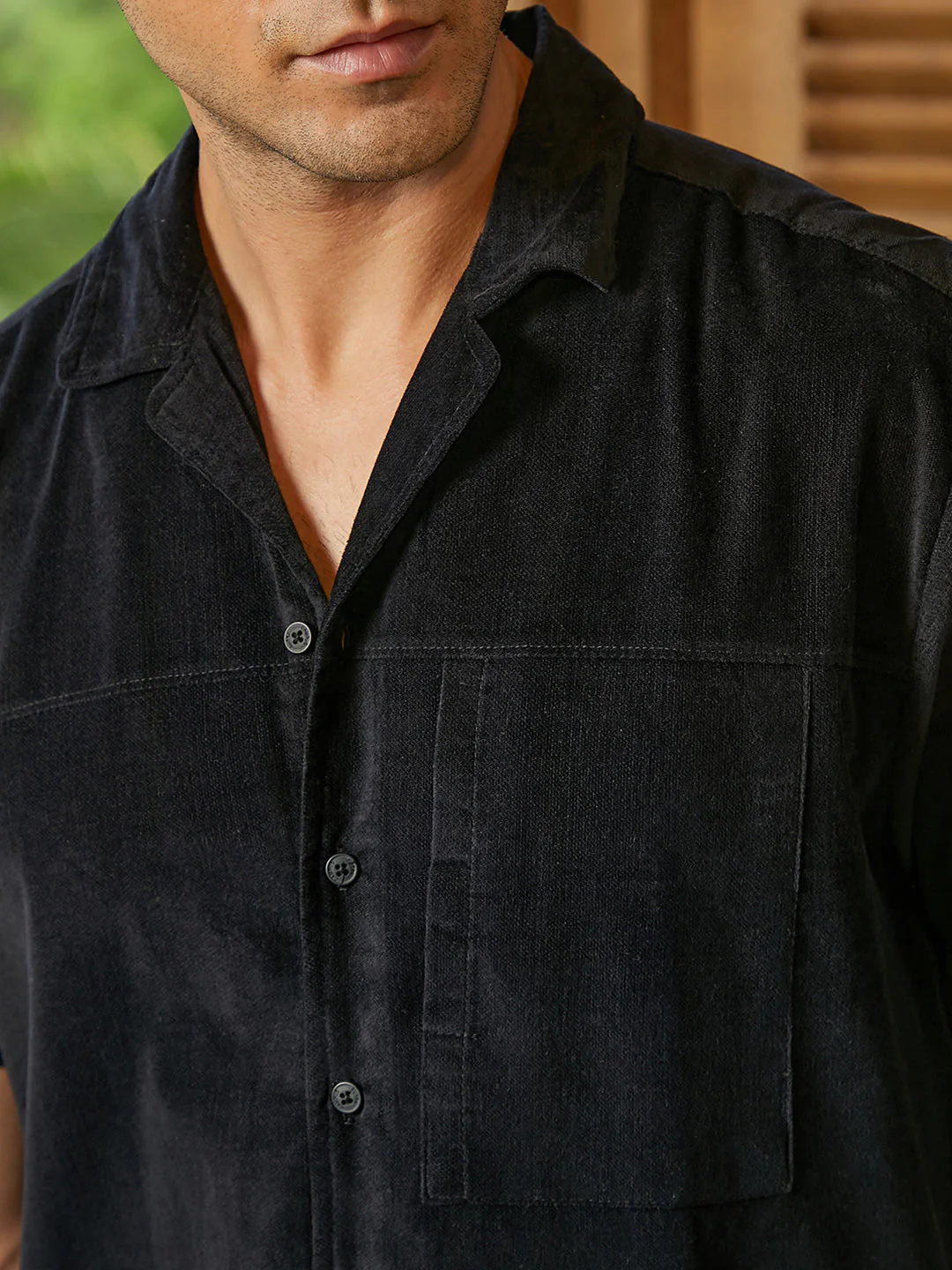 Cuban Panelled Shirt - Image 7