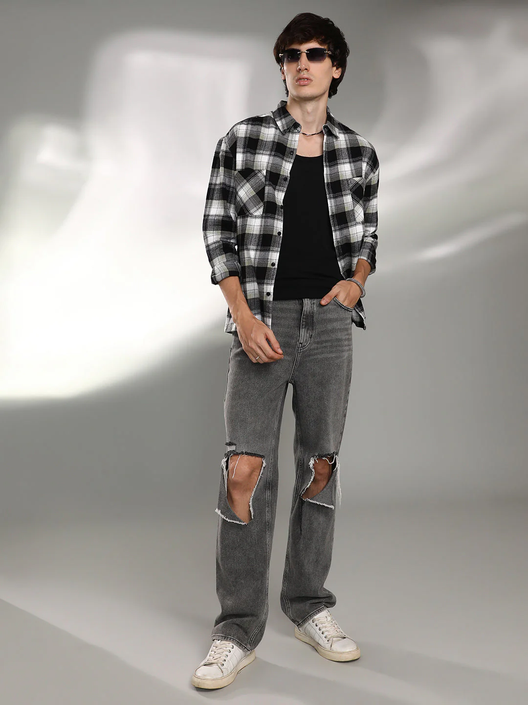 Tartan Plaid Shacket - Image 6