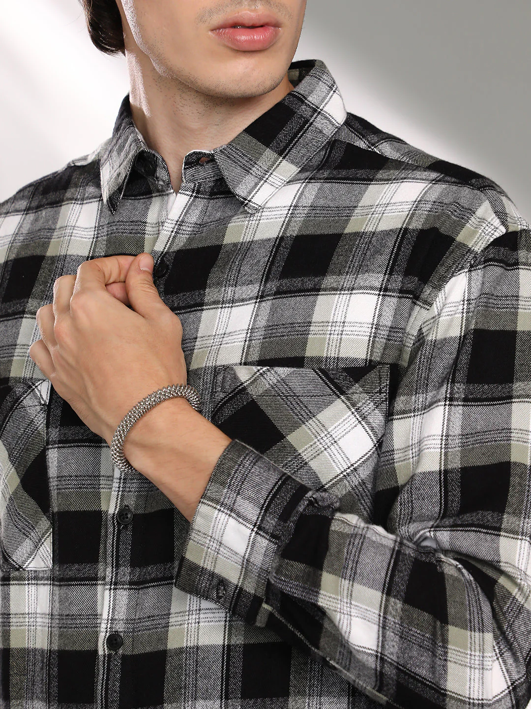 Tartan Plaid Shacket - Image 7