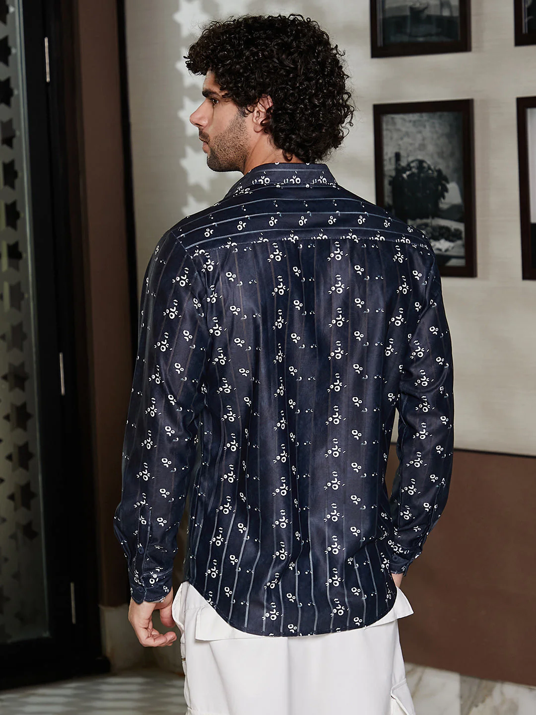 Ditsy Imprint Shirt - Image 4