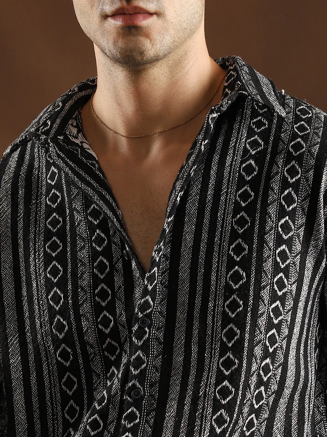 Folk-Weave Shirt - Image 7