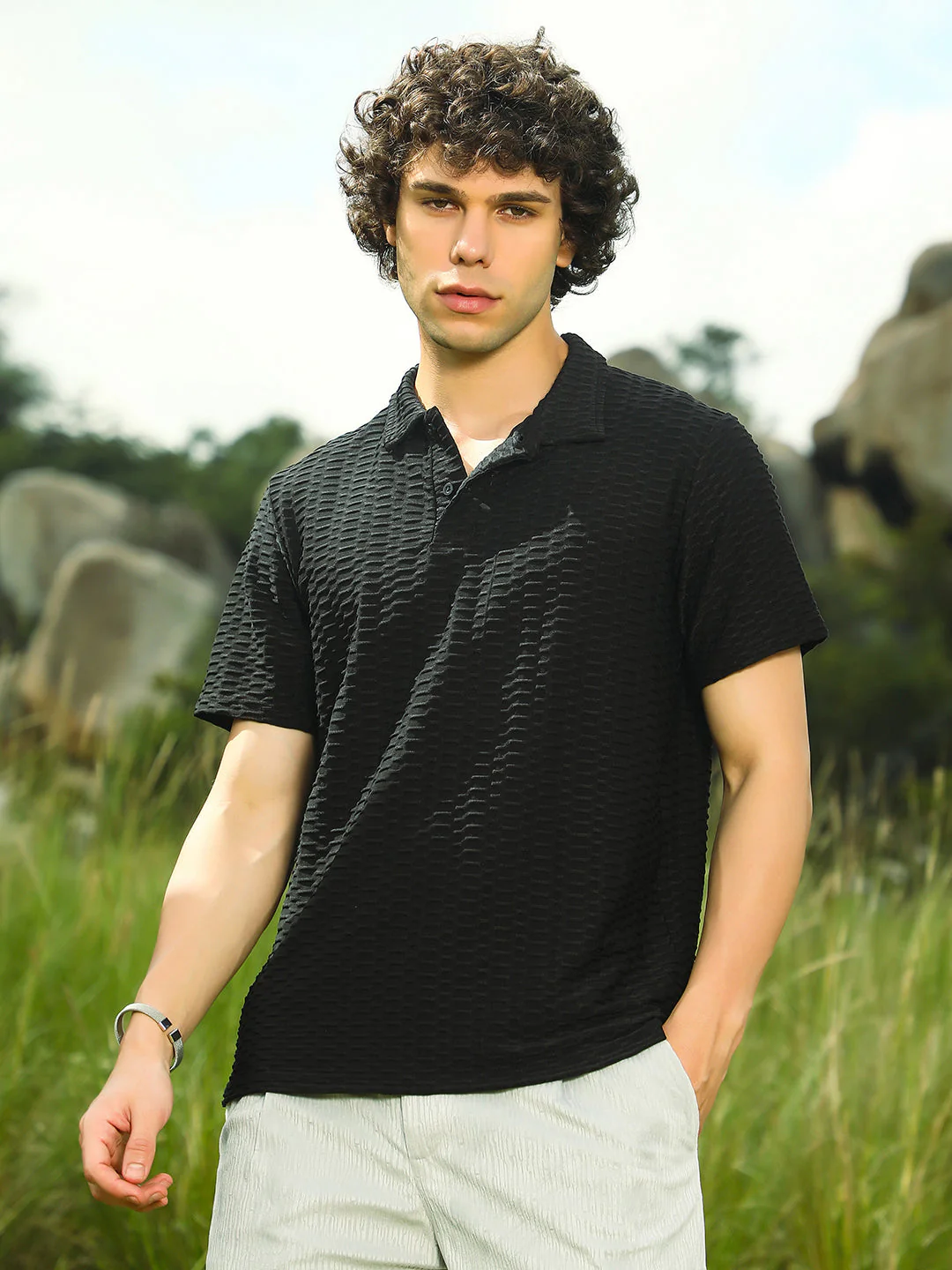 Hive Polo T-Shirt - Image 2