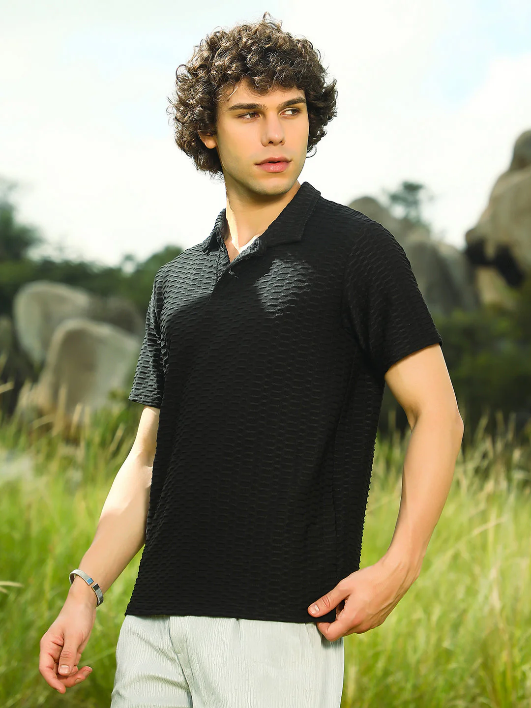 Hive Polo T-Shirt - Image 3
