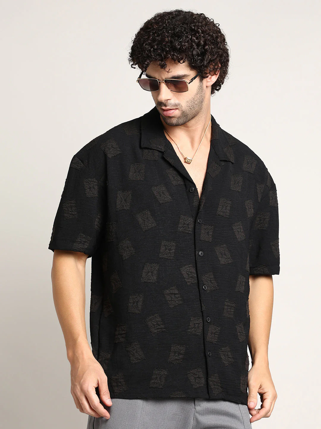 Indie-Cuban Oversized Shirt
