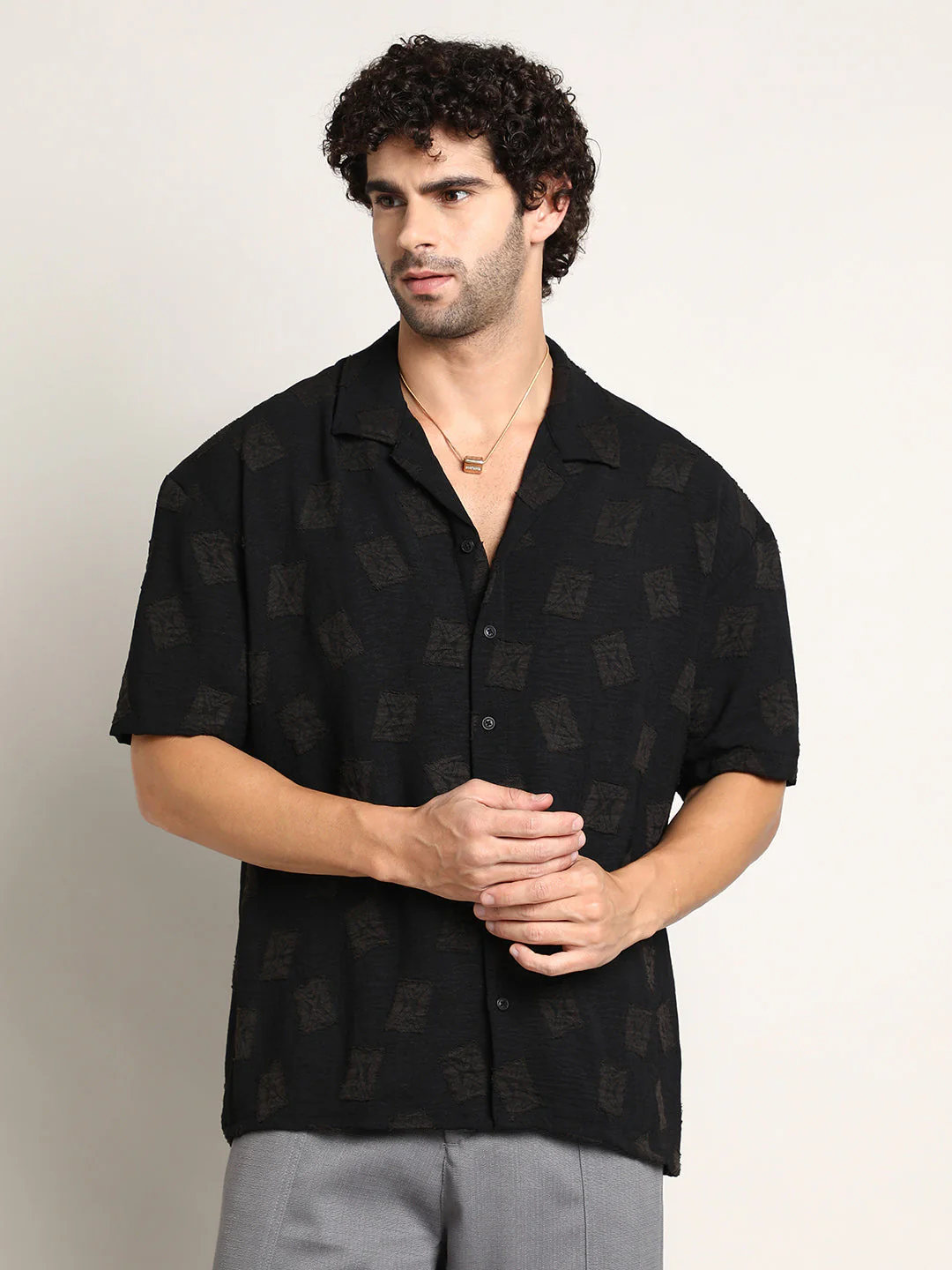 Indie-Cuban Oversized Shirt - Image 2