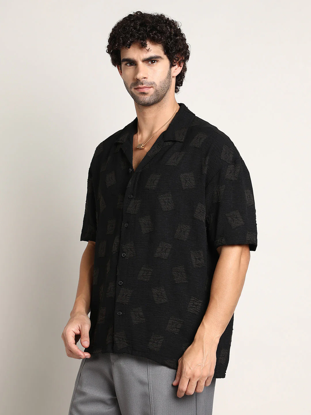 Indie-Cuban Oversized Shirt - Image 3